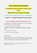 TFM 13 Study Guide 2026-2027 &vert; Texas Residential Fire Alarm &vert; Household Systems Technical Review &vert; NFPA 72 & IRC &vert; 100 Q&A &plus; Code References &vert; Pass Guaranteed - A&plus; Graded
