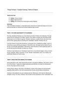 Things Fall Apart&colon; Summary and Analysis