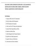 ATSSA TRAFFIC CONTROL SUPERVISOR RE-CERTIFICATION &ndash; ACTUAL EXAM PRACTICE QUESTIONS AND 100&percnt; VERIFIED CORRECT ANSWERS &vert; COMPLETE EXAM PREP TESTBANK &vert; GUARANTEED PASS &vert; INSTANT DOWNLOAD PDF