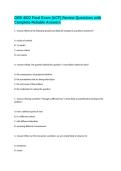 GEB 4522 Final Exam &lpar;UCF&rpar; Review Questions with Complete Reliable Answers