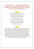 NSG 3100 EXAM 1&ndash;4 &ndash; ACTUAL EXAM PRACTICE  QUESTIONS AND 100&percnt; VERIFIED CORRECT ANSWERS &vert;  COMPLETE EXAM PREP TESTBANK &vert; GUARANTEED  PASS &vert; INSTANT DOWNLOAD PDF 