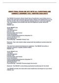 NR607 FINAL EXAM &lpar;NR 607&rpar; WITH ALL QUESTIONS AND CORRECT ANSWERS 100&percnt; VERIFIED 2026-2027&excl;&excl;