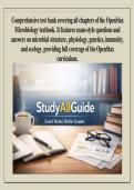 OpenStax Microbiology &ndash; Complete Test Bank Covering All Chapters &ndash; Exam Questions & Answers
