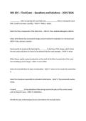 SHS 205 &ndash; Final Exam &ndash; Questions and Solutions &ndash; 2025&sol;2026