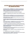 AZ2 STUDY GUIDE &lpar;AZ 2&rpar; WITH COMPLETE SOLUTIONS 100&percnt; VERIFIED 2026 UPDATE&excl;&excl;