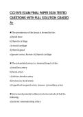 CCI RVS EXAM FINAL PAPER 2026 TESTED QUESTIONS WITH FULL SOLUTION GRADED A&plus;