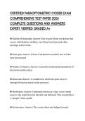 CERTIFIED PARAOPTOMETRIC CODER EXAM COMPREHENSIVE TEST PAPER 2026 COMPLETE QUESTIONS AND ANSWERS EXPERT VERIFIED GRADED A&plus;