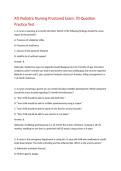 ATI Pediatric Nursing Proctored Exam&colon; 70-Question  Practice Test  1&period; A nurse is assessing a 6-month-old infant&period; Which of the following findings should the nurse  report to the provider&quest;  A&period; Presence of a Babinski reflex  B&period; Presence of strabismus  C&period; Clos