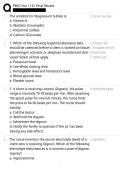 PBSC Nur 1141 Final Review Exam Questions and answers with verified Answers &lpar;Latest Update 2026&rpar; UPDATE&excl;&excl; 