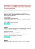 OTD 423&colon; EXAM 2 &ndash; OT INTERVENTIONS WITH OLDER ADULTS IN POST-ACUTE&sol;SNF CARE COMPLETE 325 EXAM QUESTIONS WITH 1OO&percnt; VERIFIED ANSWERS