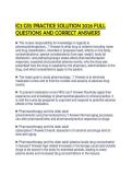 IC3 GS5 PRACTICE SOLUTION 2026 FULL QUESTIONS AND CORRECT ANSWERS