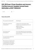 GOL 105 Exam 2 Exam Questions and Answers &lpar;Verified Answers&rpar; Updated &lpar;Actual Exam&rpar; 20252026 LATEST VERSION&excl;&excl;