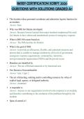 IMSEP CERTIFICATION SCRIPT 2026 QUESTIONS WITH SOLUTIONS GRADED A&plus;