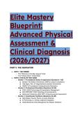 2026&sol;2027 TEST BANK&colon; Seidel's Guide to Physical Examination 10th Edition by Jane W&period; Ball &lpar;Advanced Clinical Diagnosis & Assessment&rpar;