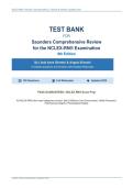 TEST BANK FOR Saunders Comprehensive Review for the NCLEX-RN&reg; Examination 9th Edition By Linda Anne Silvestri & Angela Silvestri  Complete Questions and Answers with Detailed Rationales    40 Questions   Full Rationales   Updated 2026