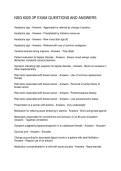 NSG 6020 3P EXAM QUESTIONS AND ANSWERS