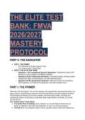 FMVA&reg; Final Exam Test Bank 2026&sol;2027 &vert; 88 Elite Questions with Mentor Analysis &vert; Based on Corporate Finance Institute &lpar;CFI&rpar; FMVA Program