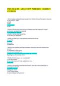 DMS 206 QUIZ 1 QUESTIONS WITH 100&percnt; CORRECT ANSWERS