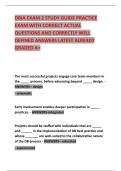 DBIA EXAM 2 STUDY GUIDE PRACTICE EXAM WITH CORRECT ACTUAL QUESTIONS AND CORRECTLY WELL DEFINED ANSWERS LATEST ALREADY GRADED A&plus;
