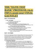 2026&sol;2027 FMVA Final Exam Test Bank & Ultimate Study Guide &vert; Financial Modeling & Valuation Analyst Mastery