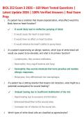 BIOL 252 Exam 3 2026 &ndash; 169 Most Tested Questions &vert;  Latest Update 2026 &vert; 100&percnt; Verified Answers &vert; Real Exam  Prep