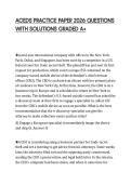 ACEDS PRACTICE PAPER 2026 QUESTIONS WITH SOLUTIONS GRADED A&plus;