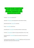 NUR 155 EXAM 3 &lpar;UNITS 6-8&rpar; LATEST QUESTIONS AND VERIFIED ANSWERS 100- GUARANTEED PASS&period;