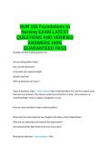 NUR 155 Foundations to Nursing EXAM LATEST QUESTIONS AND VERIFIED ANSWERS 100- GUARANTEED PASS&period;
