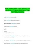 NUR 155 Narrative Exam Review nur 155 exam 1LATEST QUESTIONS AND VERIFIED ANSWERS&period;