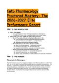 ATI Pharmacology CMS Proctored Mastery 2026&sol;2027 &vert; 88-Question Elite Test Bank & High-Yield Clinical Cheat Sheet