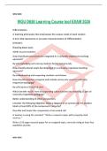WGU D658 Learning Course tool EXAM 2026