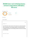 WGU D664 Section 1 and 2 &vert; Verified Study Questions and Answers complete Solutions &vert; 2026 Updates &vert; 100&percnt; correct
