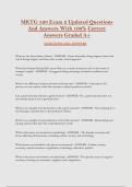 MKTG 320 Exam 2 Updated Questions  And Answers With 100&percnt; Correct  Answers Graded A&plus;