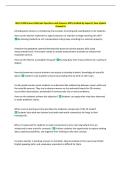 WGU C108 Science Methods Questions and Answers 100&percnt; Verified By Experts&vert; New Update  Graded A&plus; 
