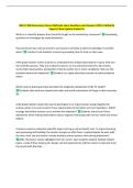 BUNDLE-&colon;&colon;WGU C108 Exams with COMPLETE Answers 