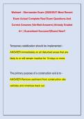 Walmart - Stormwater Exam &vert;2026&sol;2027 Most Recent  Exam Actual Complete Real Exam Questions And  Correct Answers &lpar;Verified Answers&rpar; Already Graded  A&plus; &vert; Guaranteed Success&excl;&excl;&vert;Brand New&excl;&excl; 