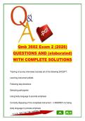 QMB 3602 Exam 2 2026 &ndash; 250&plus; Questions & Solutions on Linear Programming&comma; Analytics&comma; Data Coding & Break-Even Analysis