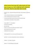 Scribe America Final Exam OP&sol; Scribe America OP Final Exam Concept List 2 SETS COMPLIED WITH COMPLETE SOLUTION UPDATED 2025&sol;2026 NEW EDITION