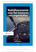 Samenvatting Bedrijfseconomie voor het besturen van organisaties - Bedrijfseconomisch Handelen &lpar;Windesheim&rpar;