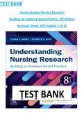 Understanding Nursing Research&colon; Building an Evidence-Based Practice &lpar;8th Edition&rpar; by Susan Grove &ndash; Complete Test Bank Chapters 1&ndash;14