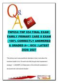 FNP654 Final Exam &lpar;FNP 654&rpar; &ndash; 300 Questions & Answers &vert; Primary Care&comma; Women&rsquo;s Health&comma; Pediatrics&comma; Dermatology &vert; 2026&sol;2027 &ndash; Family Nurse Practitioner Programs&comma; Grand Canyon University