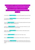 Utah Pesticide Applicator Exam Exam 85 Questions COMPREHENSIVE FREQUENTLY TESTED QUESTIONS and verified answers WITH RATIONALES 100&percnt; accurate answers Already graded A&plus;