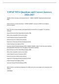 USPAP MTA Questions and Correct Answers 2026-2027