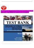 Test Bank For Organizational Behavior&colon; An Evidence-Based Approach 14th Edition by Luthans&comma;&comma; All 14 Chapters Covered&comma; Verified Latest Edition
