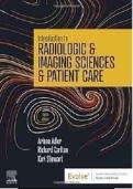 Test Bank for Introduction to Radiologic and Imaging Sciences and Patient Care &ndash; Exam Questions & Answers