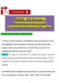 Exam Pack&colon; NUR 242 &ndash; Medical-Surgical Nursing Concepts &lpar;2025-2026 Updated&rpar;
