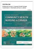 Test Bank - Stanhope and Lancasters Community Health Nursing in Canada&comma; 4th Edition &lpar;MacDonald&comma;2026&rpar; Chapter 1-18 All Chapters&period;pdf