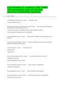Lab Practical 2- Anatomy 320 TAMU Test Questions with All Verified Solutions 2025&sol;2026 Updated&period;