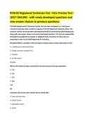 RVIA RV Registered Technician Test - FULL Practice Test - &lpar;2017 DACUM&rpar; - with newly developed questions and new answer choices to previous questions&period;