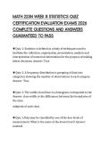 MATH&lowbar;225N&lowbar;WEEK&lowbar;8&lowbar;STATISTICS&lowbar;QUIZ&lowbar;CERTIFICATION&lowbar;EVALUATION&lowbar;EXAMS